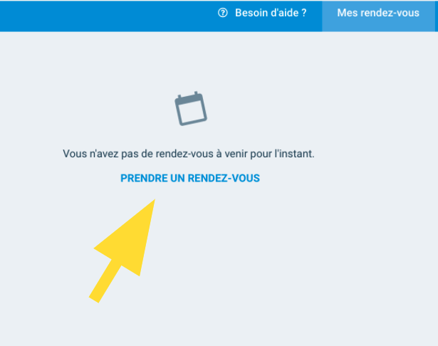 Lien pour prendre un rendez-vous sur doctolib