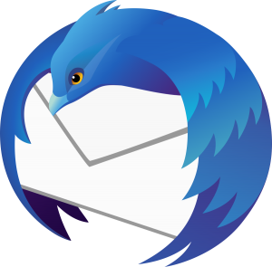 Logo du logiciel de messagerie Thunderbird