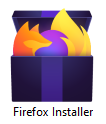 Icône pour installer Firefox